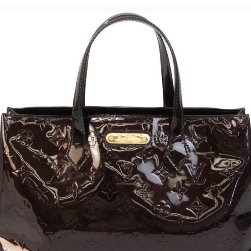 Louis Vuitton Burgundy Patent Wiltshire PM